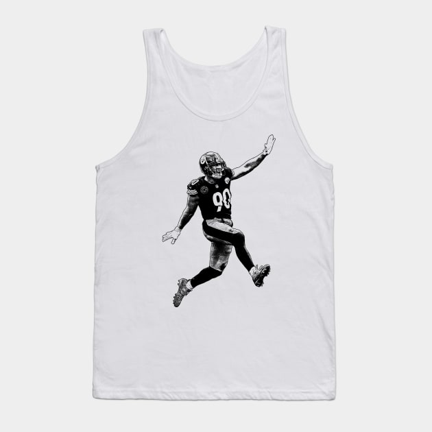 T.J. Watt Vintage Tank Top by Puaststrol